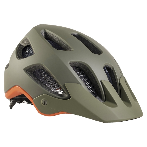 Obrázok z Bontrager Rally WaveCel Olive Grey/Roarange