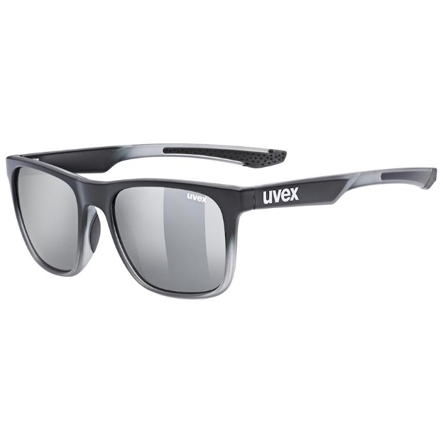 Obrázok z UVEX BRÝLE LGL 42 BLACK Transparent/Mir.silver