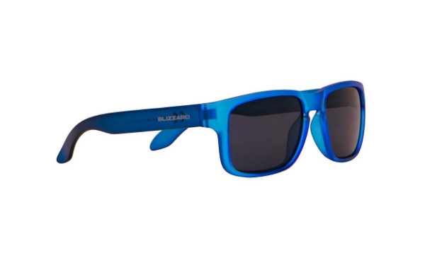 Obrázok z BLIZZARD sun glasses PCC125001 trans. blue mat, 55-15-123