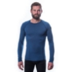 Obrázok z SENSOR MERINO AIR pánske tričko s dlhým rukávom tmavomodré