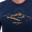 Obrázok z SENSOR COOLMAX TECH MOUNTAINS pánske tričko tmavomodré