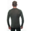 Obrázok z SENSOR MERINO AIR pánske tričko s dlhým rukávom olivovo zelené