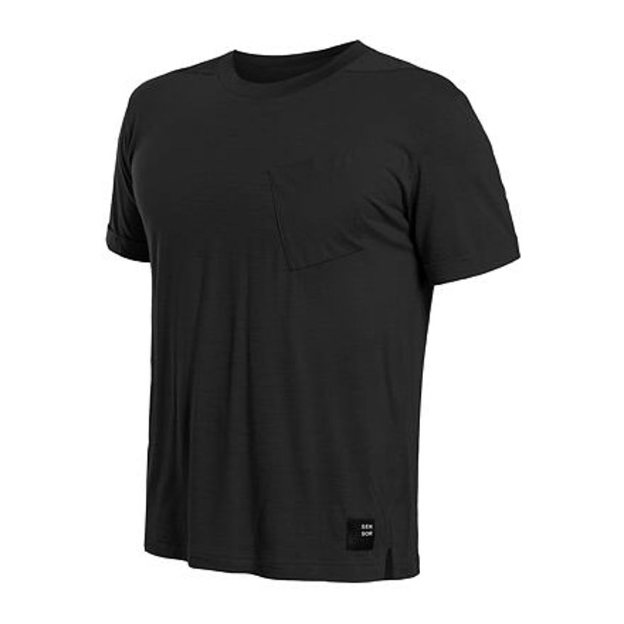Obrázok z SENSOR MERINO AIR traveller pánske tričko čierne