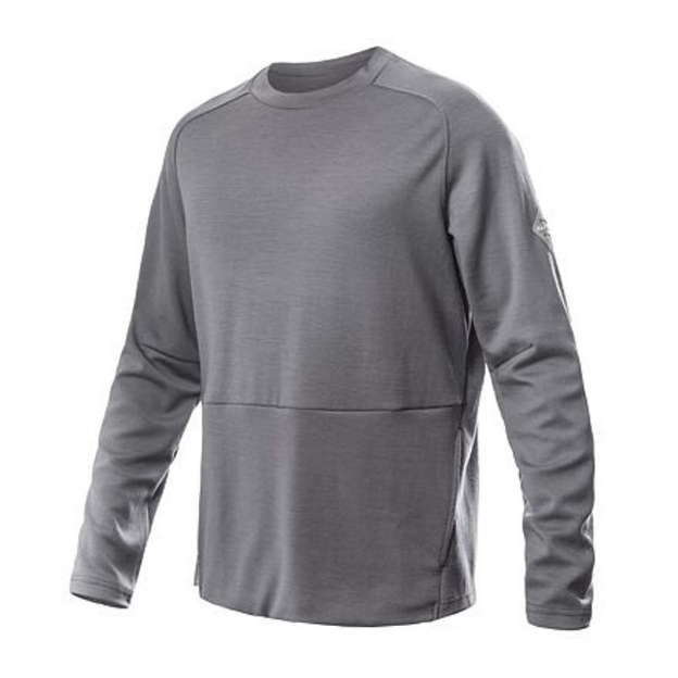 Obrázok z SENSOR MERINO UPPER traveller pánska mikina sivá