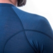 Obrázok z SENSOR MERINO AIR pánske tričko s dlhým rukávom tmavomodré