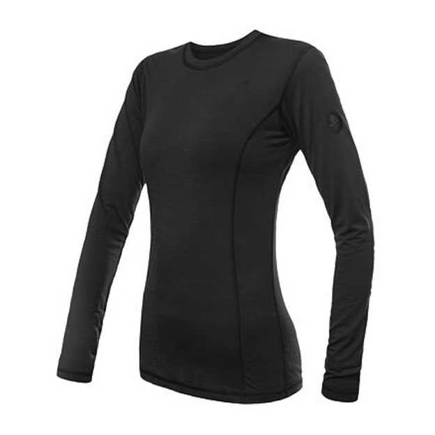 Obrázok z SENSOR MERINO AIR dámske tričko s dlhým rukávom čierne