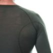 Obrázok z SENSOR MERINO AIR pánske tričko s dlhým rukávom olivovo zelené