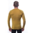 Obrázok z SENSOR MERINO AIR pánske tričko s dlhým rukávom horčicovej farby