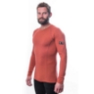 Obrázok z SENSOR MERINO ACTIVE pánske tričko s dlhým rukávom terracotta