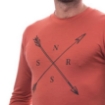 Obrázok z SENSOR MERINO ACTIVE SNSR pánske tričko s dlhým rukávom terakota