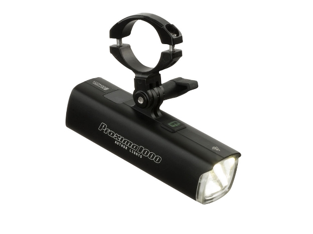 Obrázok z AUTHOR Light PROXIMA 1000 lm / GoPro clamp USB Alloy - čierna