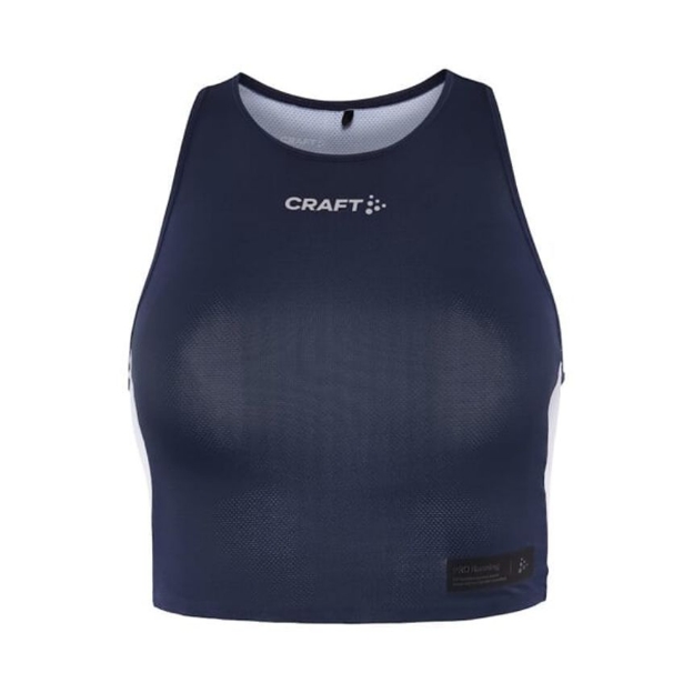 Obrázok z W Top CRAFT PRO Hypervent Cropped dark blue