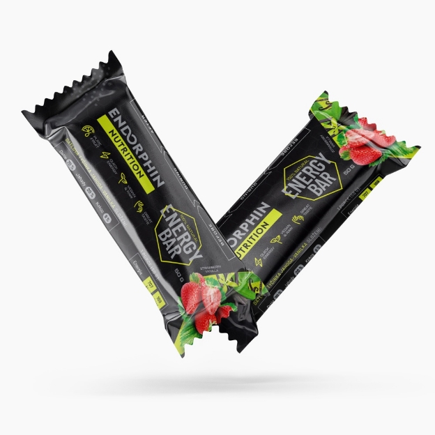 Obrázok z Endorphin Nutrition ENERGY BAR - jahoda-vanilka 50g