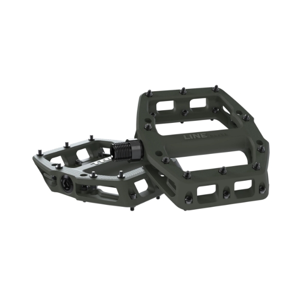 Obrázok z Súprava plochých pedálov Trek Line Elite Olive Green