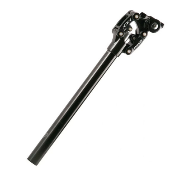 Obrázok z Sedlovka SUNTOUR odpružená SP17-NCX 350mm - černá
