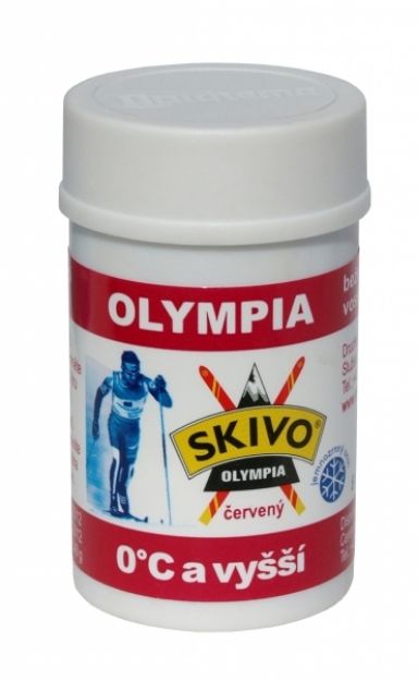 Obrázok z vosk Skive Olympia červený 40g