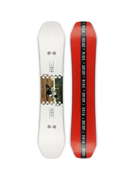 Obrázok z Snowboard RIDE Benchwarmer Red