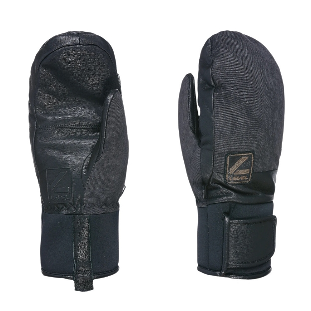 Obrázok z Level Rover Mitten Black-Grey