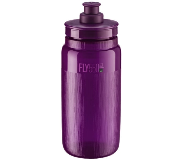 Obrázok z Fľaša ELITE FLY TEX číra fialová 550 ml