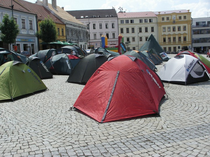 Výstava stanů K-sports Třebíč 2011